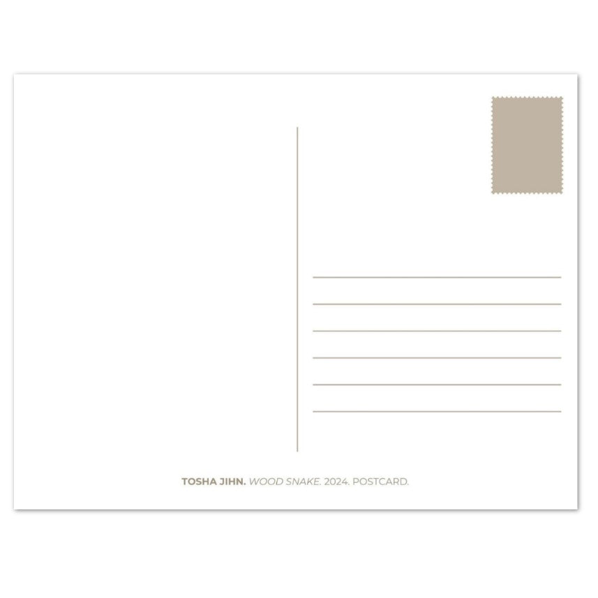 WOOD SNAKE Postcards (No Envelope)