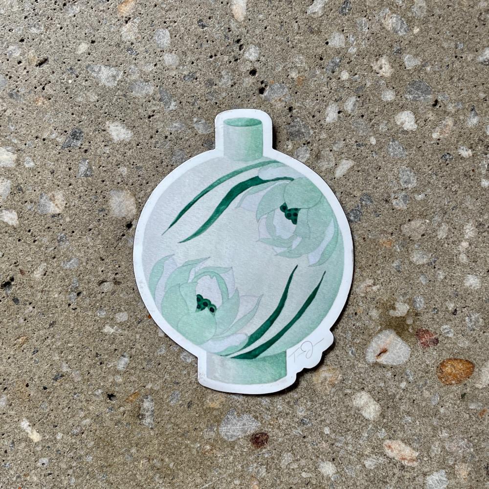 CELADON MOON JAR Magnet (Low Stock)