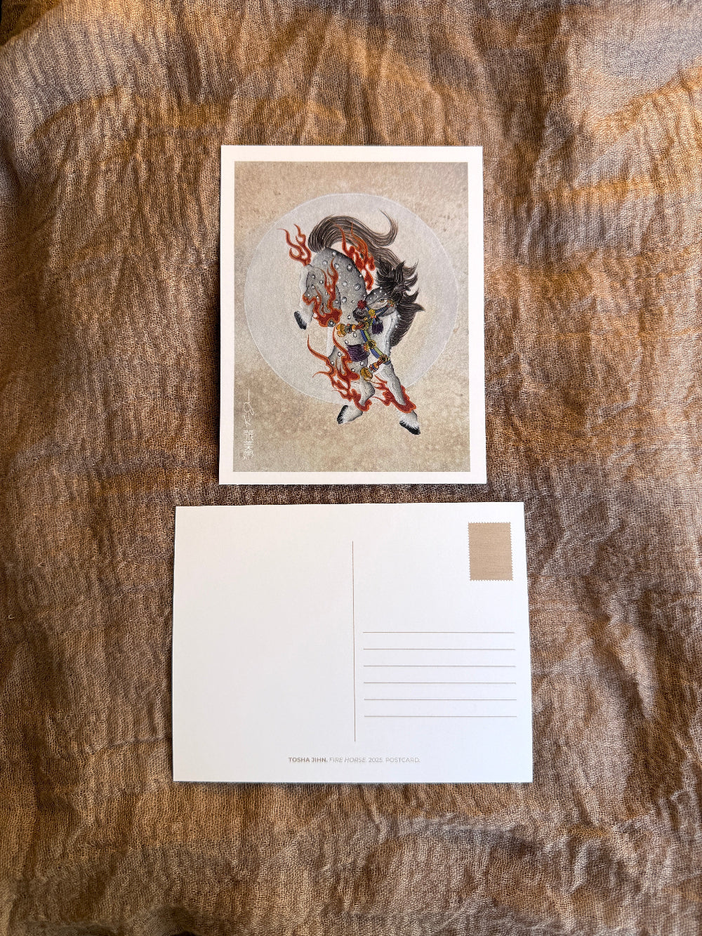 FIRE HORSE Postcards (No Envelope)