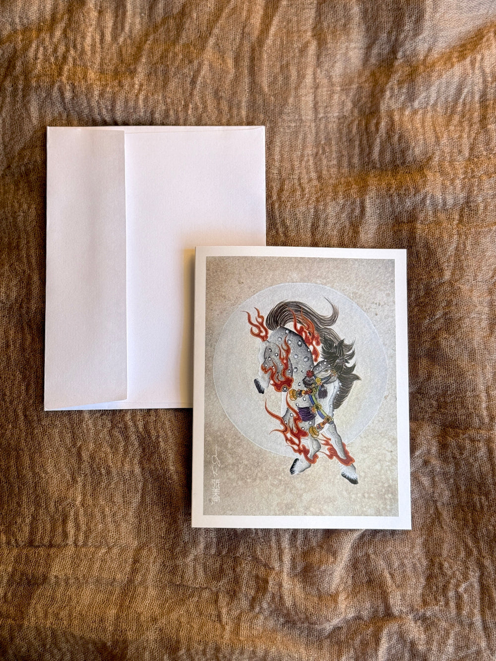 FIRE HORSE Greeting Cards (w/ Envelopes)