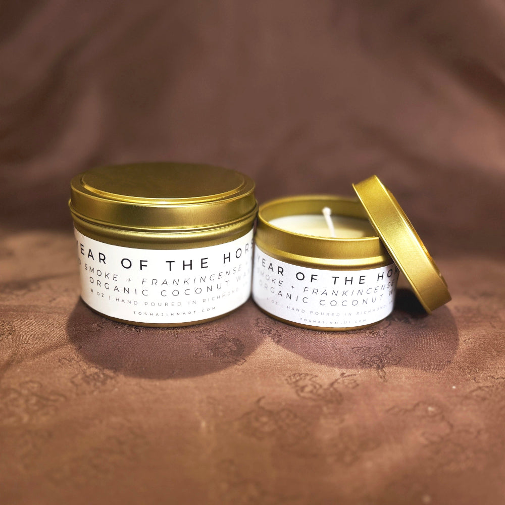YEAR OF THE HORSE Candle